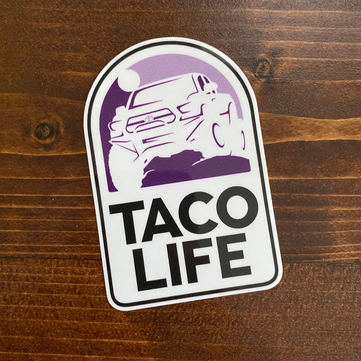 Taco Life Sticker